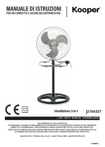 Manuale Kooper 2194337 Ventilatore