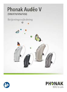 Brugsanvisning Phonak Audeo V-13 Høreapparat