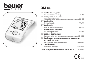 Instrukcja Beurer BM 85 Ciśnieniomierz