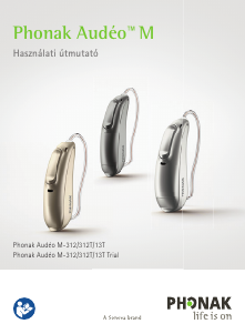 Használati útmutató Phonak Audeo M70-312 Hallókészülék