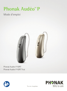 Mode d’emploi Phonak Audeo P50-R Aide auditive