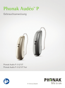 Bedienungsanleitung Phonak Audeo P90-312 Hörgerät