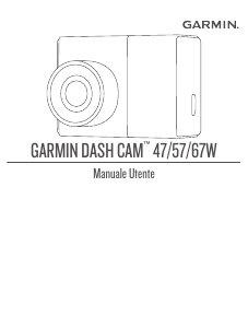 Manuale Garmin Dash Cam 47 Action camera