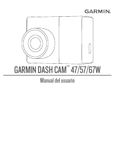 Manual de uso Garmin Dash Cam 47 Action cam