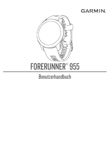 Bedienungsanleitung Garmin Forerunner 955 Smartwatch