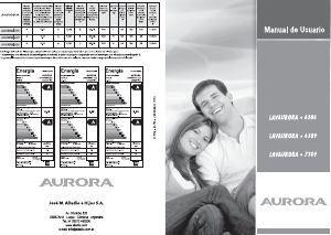 Manual de uso Aurora Lavaurora 6309 Lavadora