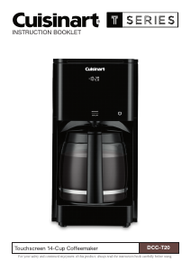 Handleiding Cuisinart DCC-T20P1 Koffiezetapparaat