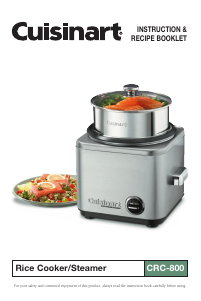 Manual Cuisinart CRC-800P1 Rice Cooker