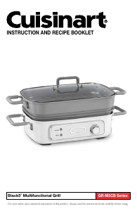 Handleiding Cuisinart GR-M3CB Bakplaat