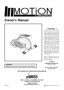 Manual Inmotion E-1000 Stepper