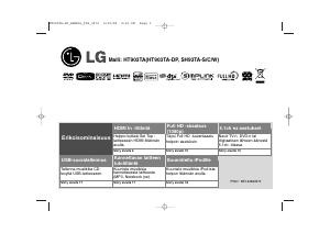 Käyttöohje LG HT903TAW Kotiteatterijärjestelmä