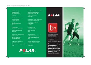 Manuale Polar B3 Cardiofrequenzimetro