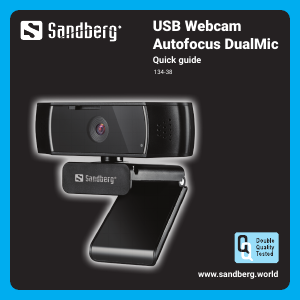 Manual Sandberg 134-38 Webcam