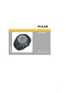 Instrukcja Polar F6 Zegarek sportowy