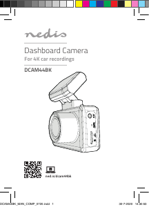 Manual de uso Nedis DCAM44BK Action cam