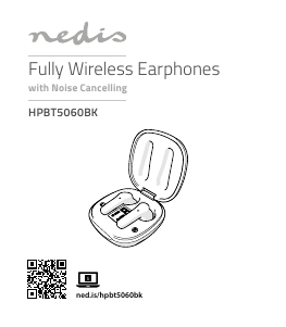 Instrukcja Nedis HPBT5060BK Słuchawki