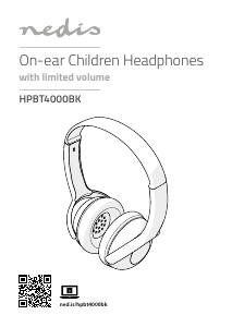 Manual Nedis HPBT4000BK Headphone