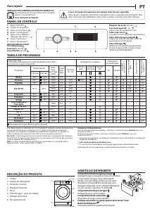 Manual Whirlpool FFS 9258 W SP Máquina de lavar roupa
