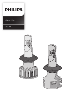 Priručnik Philips LUM11362U51X2 Ultinon Pro Prednje svjetlo automobila