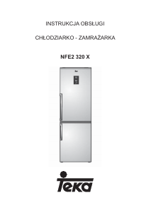 Instrukcja Teka NFE2 320 X Lodówko-zamrażarka