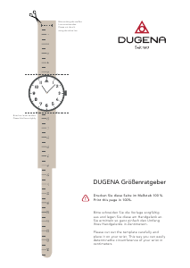 Bedienungsanleitung Dugena Luzern Armbanduhr