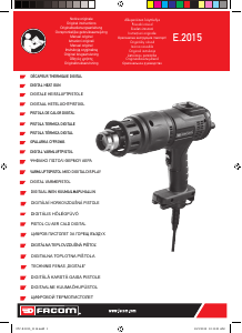 Manual Facom E.2015 Heat Gun