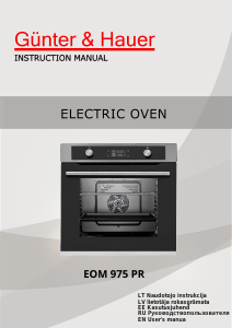 Handleiding Günter & Hauer EOM 975 PR Oven