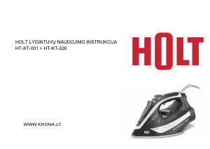Vadovas Holt HT-KT-014 Lygintuvas
