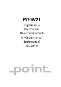 Bruksanvisning Point FS70W21 Frys