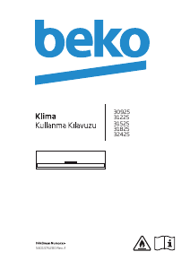 Kullanım kılavuzu BEKO 31525 Klima