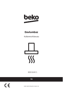 Kullanım kılavuzu BEKO BDE 6045 S Davlumbaz