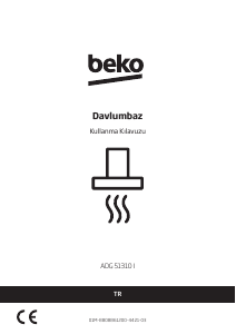 Kullanım kılavuzu BEKO ADG51310I Davlumbaz