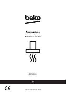 Kullanım kılavuzu BEKO BDT 6050 I Davlumbaz