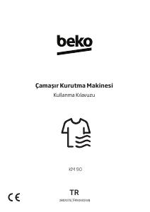 Kullanım kılavuzu BEKO KM 90 Kurutma makinesi