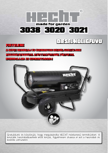 Használati útmutató Hecht 3038 Hősugárzó