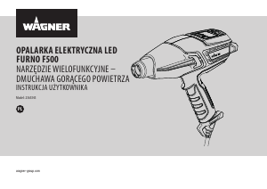 Instrukcja Wagner F500 Furno Opalarka