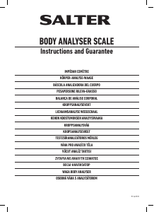 Manual Salter 9114 Body Analyser Balança
