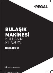 Kullanım kılavuzu Regal Dish 422 W Bulaşık makinesi
