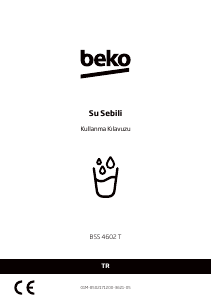 Kullanım kılavuzu BEKO BSS 4602 T Su sebili