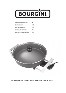 Manual Bourgini 16.3030.00.00 Classic Magic Multi Pan