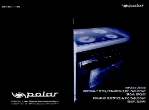 Instrukcja Polar EPC60 Piekarnik