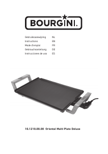 Manual de uso Bourgini 10.1210.00.00 Oriental Multi Plate Deluxe Parrilla de mesa