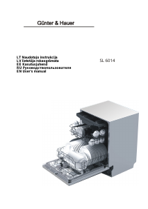 Manual Günther & Hauer SL 6014 Dishwasher