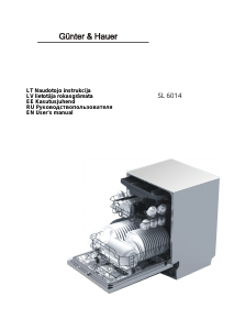 Руководство Günther & Hauer SL 6014 Посудомоечная машина