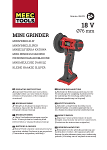 Käyttöohje Meec Tools 016-078 Kulmahiomakone