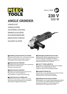 Käyttöohje Meec Tools 019-478 Kulmahiomakone