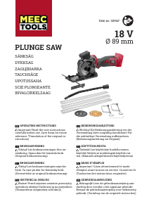 Bedienungsanleitung Meec Tools 021-647 Kreissäge