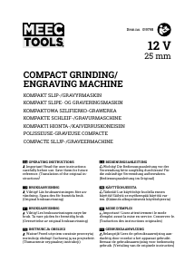 Instrukcja Meec Tools 019-798 Grawerka