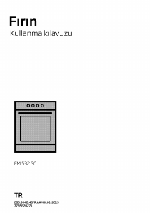 Kullanım kılavuzu BEKO FM 532 SC Solo fırın