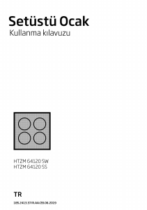 Kullanım kılavuzu BEKO HTZM 64120 SW Ocak
